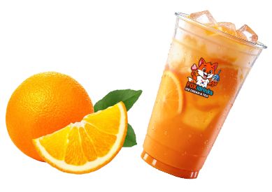 Персиковый кремовый десерт Foxidrinks
